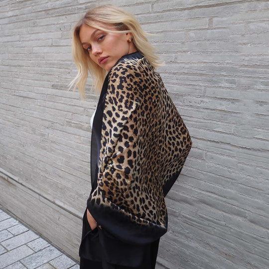 Leopard Luxe-Black