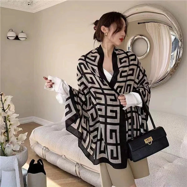 PRINTED SILK STOLES