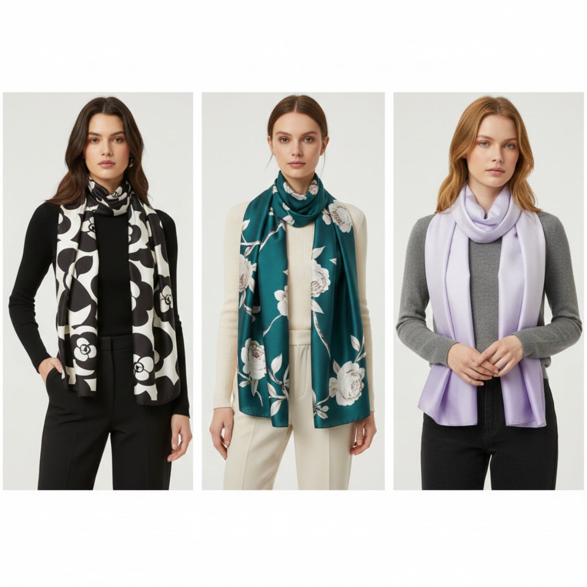 Bundle Offer - 7 (3 Silk Scarves)
